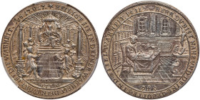 German States: Augsburg. Reformation Silver Medal, 1730. PCGS AU