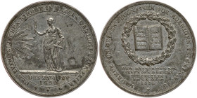 German States: Bavaria. White Metal Medal, 1830. PCGS XF