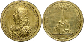 German States: Brunswick-Lüneburg. Gilt Bronze Medal, 1669. AU