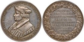 German States: Hamburg. Silver Medal, 1829. PCGS MS61
