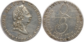 German States: Hanover. 2/3 Taler, 1814. PCGS AU