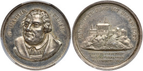 German States: Heilbronn. Reformation Silver Medal, 1817. PCGS SP61