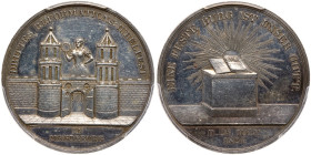 German States: Magdeburg. Silver Medal, 1824. PCGS MS61