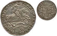 German States: Mansfeld-Bornstedt. 1/3 Taler, 1669-ABK. PCGS XF