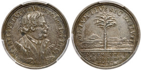 German States: Nuremberg. Silver Ducat, 1717. PCGS AU55
