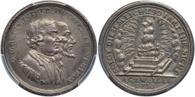 German States: Nuremberg. Silver Medal (Ducat), 1730. PCGS MS63
