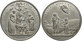 German States: Nuremberg. Box Medal, 1817. UNC