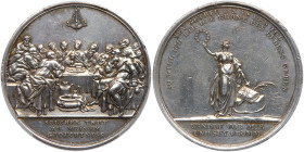 German States: Prussia. Silver Medal, ND. PCGS AU