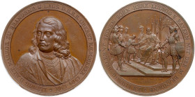 German States: Prussia. Bronze Medal, ND (1824). PCGS UNC