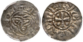 German States: Saxony. Silver Denar, ND (c.1048). PCGS EF45
