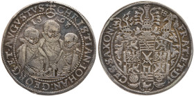 German States: Saxony. Taler, 1593-HB. PCGS VF35