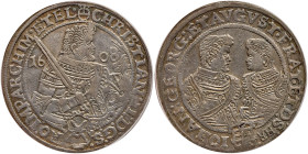 German States: Saxony. Taler, 1608-HR. PCGS AU50