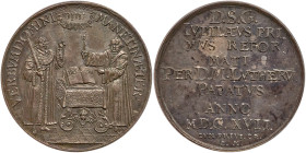 German States: Saxony. Silver Medal, 1617. PCGS AU