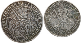 German States: Saxony. 1/4 Taler, 1630. PCGS XF