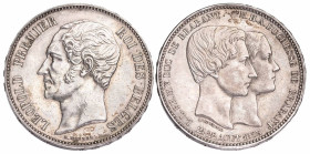 Belgium 5 Francs Leopold-I 1853