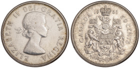 Canada 50 Cents 1961