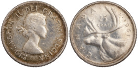 Canada 25 Cents 1968