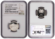 Dahomey 100 Francs 1971. NGC PF 68 ULTRA CAMEO