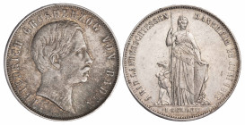 Germany Grand Duchy of Baden 1 Gulden 1863