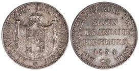 Germany Duchy of Anhalt-Bernburg 1 Thaler 1865