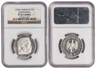 Germany 5 Mark 1935 A. NGC PF 62 Cameo.