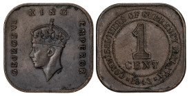 Malaya 1 Cent 1943