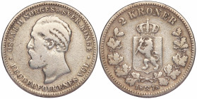 Norway 2 Kroner 1878