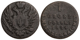 Poland 1 Grosz 1824 IB