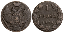Poland 1 Grosz 1839 MW