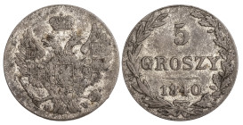 Russia for Poland 5 Groszy 1840 MW