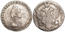 Russia 20 Kopeks 1791