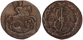Russia 1 Denga 1794 EM
