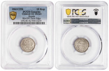Russia 10 Kopeks 1861 СПБ. PCGS AU Details
