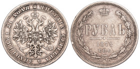 Russia 1 Rouble 1872