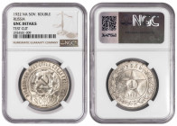 Russia-USSR 1 Rouble 1922 ПЛ. NGC UNC Details (Test Cut)