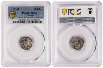 Swedish Livonia Solidus 1648. PCGS MS 62. Almost TOP POP.
