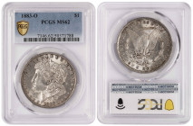 USA Dollar 1883-O. PCGS MS 62
