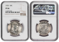 USA 1/2 Dollar 1953. NGC PF 66