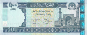 Afghanistan 500 Afghanis 2002
