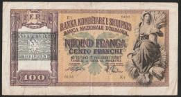 Albania 100 Franga 1945