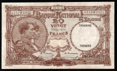 Belgium 20 Francs 1928