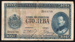 Bulgaria 100 Leva 1925