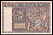 Germany Bayern 100 Mark 1922