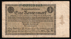 Germany 1 Rentenmark 1923