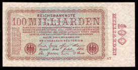 Germany 100 Milliarden Mark 1923
