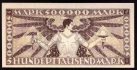 Germany Baden 500.000 Mark 1923