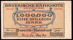 Germany Bayern 1.000.000 Mark 1923