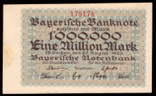 Germany Bayern 1.000.000 Mark 1923