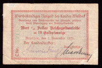Germany 1/42 Dollar = 10 Goldpfenniget 1923