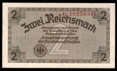 Germany 2 Reichsmark Occupation Territories WWII 1940-45